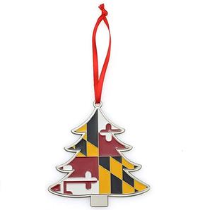 Ornamento metálico en forma de árbol de Navidad para interior y exterior, decoración de árbol de Navidad para el hogar, la mejor calidad - Product Image 1