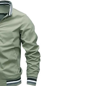 แจ็คเก็ตบอมเบอร์หนา ดีไซน์สวย สำหรับผู้ชายและผู้หญิง สีพื้น ระบายอากาศได้ดี เหมาะสำหรับฤดูหนาว บริการ OEM คอตั้ง ปิดด้านหน้า ขายส่ง - Product Image 2