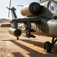 Modèle d'avion gonflable hautement réaliste, réplique d'hélicoptère gonflable personnalisée et réaliste pour la promotion de la marque