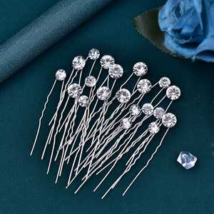 Bridella BHP535-S Bandeau de mariée en strass argenté avec élégant cristal de perle, ajustement confortable pour les mariages, les bals de fin d'année, les événements formels - Product Image 6