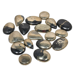 คริสตัลหินธรรมชาติทรงผสมอัญมณีหลวมหินบำบัดอัญมณีทรงหลังเบี้ยทุกรูปทรง - Product Image 2