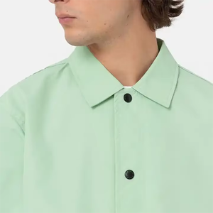 Chaquetas de entrenador con cuello levantado personalizadas de la mejor calidad para hombres Diseño único en tela de lona de invierno Nueva condición - Product Image 6