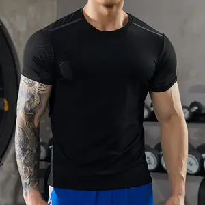 Vente en gros de t-shirts fabricant de vêtements 100% coton personnalisés de haute qualité pour hommes t-shirts pour hommes vierges de grande taille - Product Image 2