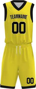Tenue de basketball pour hommes, équipement d'équipe personnalisé, maillot et short, vêtements de sport légers, respirants, tenue d'entraînement élégante - Product Image 5