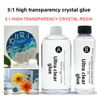 Résine époxy liquide de haute qualité, transparente comme du cristal, revêtement plastique, haute dureté, isolation électrique, prix d'usine ETERNI