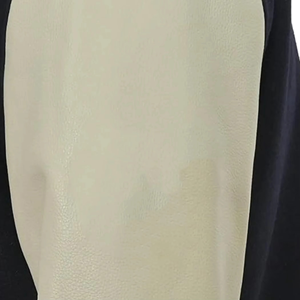 Veste en laine d'hiver décontractée avec techniques de broderie, fermeture éclair, décoration boutonnée, motif uni, service OEM disponible - Product Image 4