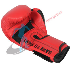 Guantes de boxeo unisex profesionales de 8oz hechos a medida último cuero de PU transpirable para entrenamiento al aire libre y lucha para adultos - Product Image 5