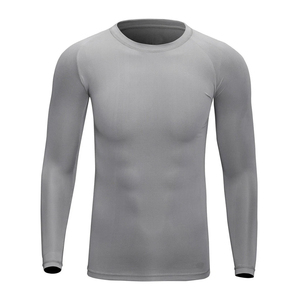 เสื้อคอมเพรสชั่นแขนยาวผู้ชายสั่งทำพิเศษ ขายส่ง รับสกรีนลาย เสื้อคอมเพรสชั่นแห้งเร็ว ชุดออกกำลังกาย - Product Image 2