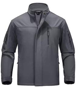 Veste Softshell imperméable thermique coupe-vent pour homme Sports d'hiver Manteau pour la randonnée l'escalade Veste décontractée coupe-vent - Product Image 1