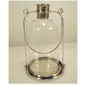 Antique <b>Brass</b> <b>Lantern</b> with Glass Decorative Candle Holder Hanging <b>Lantern</b> For Outdoor Indoor Home Garden Lighting Decor - Product Image 5