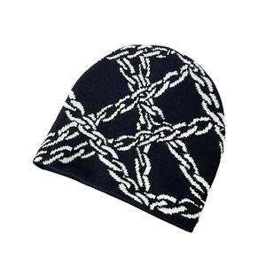 Winter Thickened Warm Men <b>Women</b> Letter Embroidery Designer <b>Beanie</b> <b>Hat</b> With Custom Logo with high quality - Product Image 1