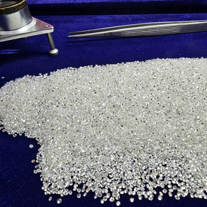 Diamantes Redondos de Corte Brillante Cultivados en Laboratorio 2.20mm 2.29mm DEF VVS VS Excelente Pulido Melee 1 Quilate Envío de Paquete - Product Image 1