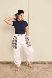 Taille libre Aladdin femmes Yoga Joggers hiver Streetwear Harem Baggy Hoppers écologique Hippy Boho cordon respirant plat - Product Image 2