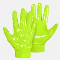 Guantes de Fútbol Americano Ligeros Antideslizantes para Hombre - Diseño de Dedo Completo Compatible con Pantalla Táctil y Cierre de Hebilla