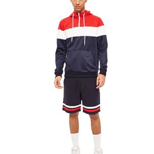 เสื้อกันหนาวมีฮู้ดสำหรับฮิปฮอปผ้าฝ้ายผสมมีลายปักโลโก้แบบกำหนดเอง - Product Image 1