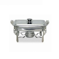 Chauffe-plats en cuivre pur à vendre, utilisé pour les mariages et les fêtes, avec support de brûleur, design en relief, chauffe-plats pour buffet