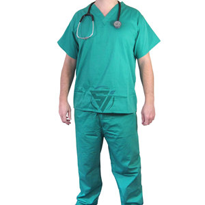 Conjuntos de Uniformes Médicos de Gran Tamaño Más Vendidos, Lavables, de Poliéster/Algodón, con Detección de Agujas, Unisex, para Uso Hospitalario - Product Image 5