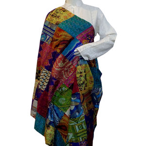 Chales Kantha de Seda Reversibles de Algodón de Alta Calidad Hechos a Mano de Lujo, los Más Vendidos, de Fábrica, en Oferta - Product Image 1