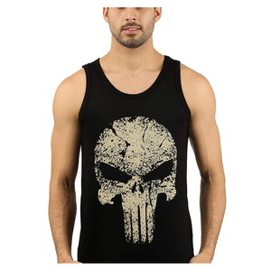 Diseño personalizado verano gimnasio Stringer Tank Top hombres Casual Fitness Running Singlet Tops al por mayor - Product Image 3
