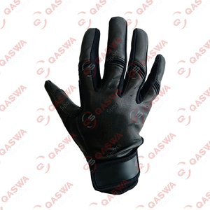 Gants de frappeur de baseball en cuir bleu de meilleure qualité Gants de softball d'entraînement respirants avec logo personnalisé - Product Image 5