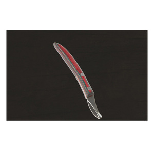 La herramienta de Ferrier, cuchillo para pezuña, hoja recta, equipo de herrador afilado, izquierda y derecha para cuidado de pezuña de caballo, mango de madera pulido - Product Image 6