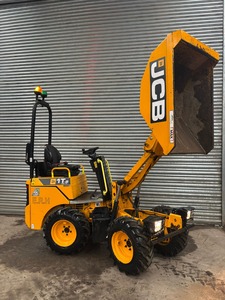 JCB 1T-2 Hi Tip <b>Dumper</b> Mini <b>Tracked</b> <b>Dumper</b> 0.5 Ton Material Handling Dumpster for Construction Landscaping and Farming - Product Image 3
