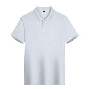 Camisa de Golf de negocios de alta calidad para hombre, camiseta Polo de solapa de manga corta con correas a rayas de Color informal, camiseta Polo de piqué transpirable - Product Image 5