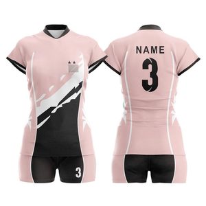 Offre Spéciale Unisexe 100% Polyester Haute Qualité Volleyball Jersey OEM Personnalisé Numéro Nom Imprimé Logo Personnalisé Sport Uniforme - Product Image 6