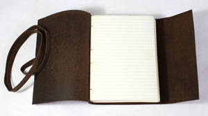 Bloc de notas diario encuadernado antiguo diario de cuero antiguo cuaderno diario de escritura de cuero Vintage cuaderno - Product Image 5