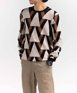 2025 surdimensionné hommes mode pull pull personnalisé à manches longues tricoté col en V grande taille hiver saison accessoire - Product Image 5