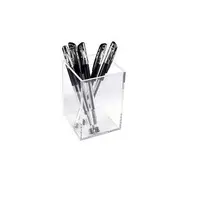Wholesale SUPERFINDINGS 9 Pcs Acrylic Transparent Pen Holders Makeup Brush  Holder Clear Pen Pot Desktop Organizer Pencil Container for Office School  Makeup Desk 
