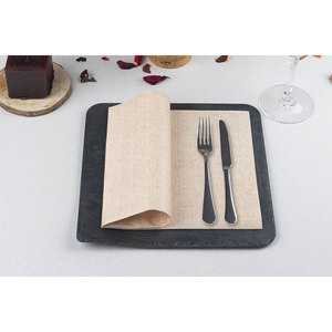 Serviettes imprimées Capri Peach 48x48cm Bambulux Eco 240pcs B2B - Product Image 1