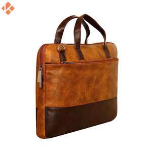 2025ขายดีกระเป๋าเอกสารผู้ชายกระเป๋าสะพายไหล่ธุรกิจหนังคุณภาพสูงกระเป๋าถือสำนักงานกระเป๋าแล็ปท็อป - Product Image 2