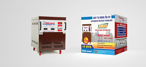 Estabilizador de voltaje automático monofásico de alta calidad, 10kva, fabricado en Vietnam - Seguro, duradero, un producto de Haland - Product Image 4