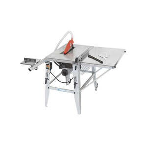 Scie à ruban horizontale neuve et d'occasion avec lame revêtue de métal dur, moteur 220V pour le travail du bois et la découpe - Product Image 1
