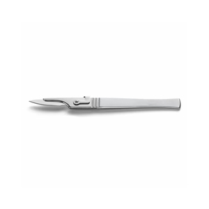 Lame de scalpel en acier inoxydable robuste, manche à étiquette privée, best-seller, personnalisable, réutilisable, instrument chirurgical manuel - Product Image 6