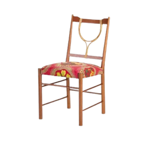 Chaise de salle à manger de haute fabrication avec meubles de salle à manger en bois massif et dos en rotin prix de gros d'Indonésie - Product Image 2