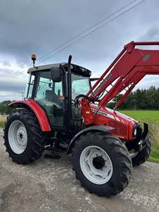 รถแทรกเตอร์ล้อยาง Massey Ferguson 5455 ปี 2005 70 แรงม้า พร้อมจำหน่าย อะไหล่เครื่องยนต์ เกียร์ ปั๊ม และลูกปืน - Product Image 4