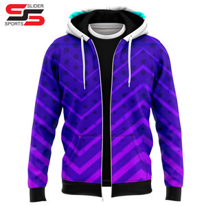 Sweat-shirt à capuche zippé surdimensionné motif imprimé épaule tombante manches longues coupe ample manches longues longueur régulière pour l'hiver - Product Image 6