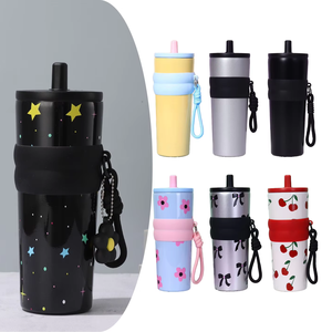 <span class=keywords><strong>2025</strong></span> नया उत्पाद 710 एमएल कस्टम लोगो स्टेनलेस स्टील पानी की बोतल डबल दीवार वैक्यूम इन्सुलेट टदार टंबलर - Product Image 1