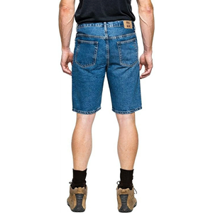 กางเกงขาสั้นผ้ายีนส์สำหรับผู้ชายกางเกงออกกำลังกายขาสั้นทรงสลิมฟิต - Product Image 2