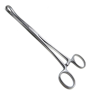 Fórceps de sujeción de esponja 10,5 Puntas rectas Fórceps de vendaje de esponja de excelente calidad Instrumentos quirúrgicos - Product Image 4