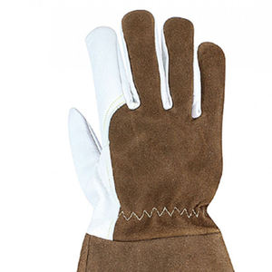 Gants de soudage en cuir de chèvre noir de qualité supérieure en gros/Nouveau dernier design 2025 Gants de soudage - Product Image 5