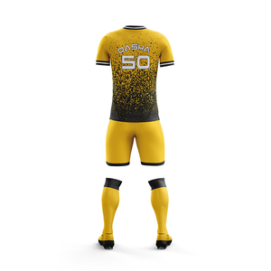 เสื้อฟุตบอลของผู้ชายแบบสั่งทำแห้งเร็ว2024ชุดเล่นฟุตบอลของผู้ชายชุดเล่นฟุตบอลออกแบบได้ตามต้องการดีไซน์ใหม่ - Product Image 2