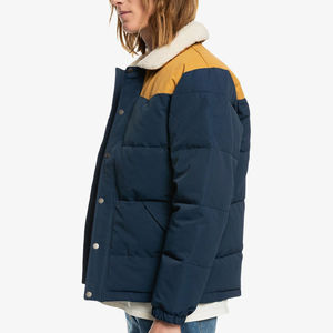 Manteau chaud d'hiver pour hommes à la mode veste Streetwear veste bouffante personnalisée vente en gros veste à bulles extérieure en polyester pour hommes - Product Image 2