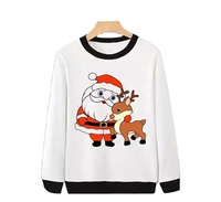 Suéter de Forro Polar Estampado con Efecto Ácido para Mujer, Estilo Urbano, Manga Larga, Opción de Logotipo Frontal, Venta al por Mayor, Colección Otoño/Invierno