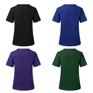Uniforme de venta al por mayor OEM para médicos, enfermeras, médicos y hospitales, conjunto de exfoliación de higo, top de exfoliación médica, Manga corta elástica - Product Image 2