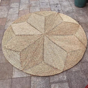 Meilleures ventes Star Tapis en jonc de mer tissé à la main Style rustique Brun naturel du Vietnam par Viet Fargimex - Product Image 4