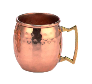 Verres de bar en cuivre de 2 onces fabriqués à la main pour les cocktails, les vins et les bières - Product Image 1