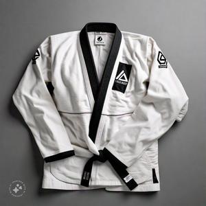 Totalmente personalizable perla tejido algodón Jiu Jitsu Gi Kimono corte profesional brasileño estilo corto contraste puntada alta calidad - Product Image 4